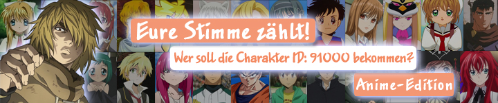 91000 Anime-Edition Charakter-Wahl